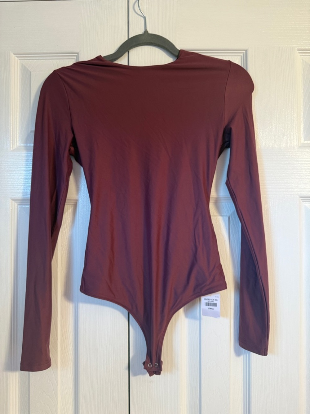 NWT Abercrombie & Fitch Soft Matte Longsleeve Bodysuit